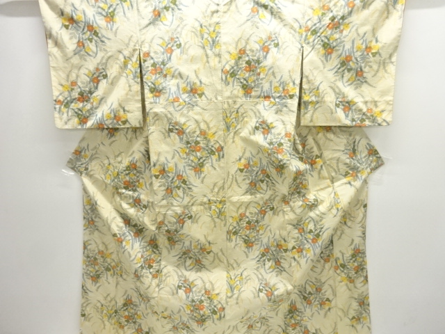 JAPANESE KIMONO / TOKAMACHI TSUMUGI 